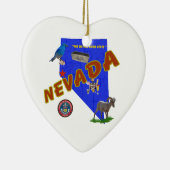 Nevada Keramisch Ornament (Rechts)