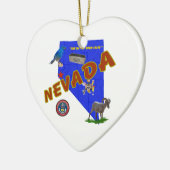 Nevada Keramisch Ornament (Links)