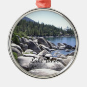 Nevada - Lake Tahoe Landscape Foto Metalen Ornament (Voorkant)