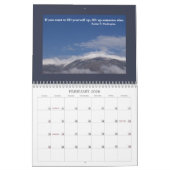 Nevada Landscape Foto's met Inspirerend offertes Kalender (Feb 2026)