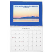 Nevada Landscape Foto's met Inspirerend offertes Kalender (Mar 2026)