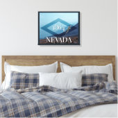Nevada Landscape Poster Canvas Afdruk (Insitu (Slaapkamer))