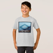 Nevada Landscape Poster T-shirt (Voorkant volledig)