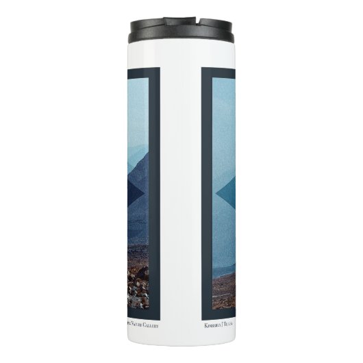 Nevada Landscape Poster Thermosbeker (Achterkant)