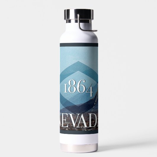 Nevada Landscape Poster Waterfles (Links)