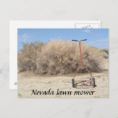 Nevada Lawn Mower Briefkaart (Voorkant / Achterkant)