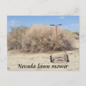 Nevada Lawn Mower Briefkaart (Voorkant)