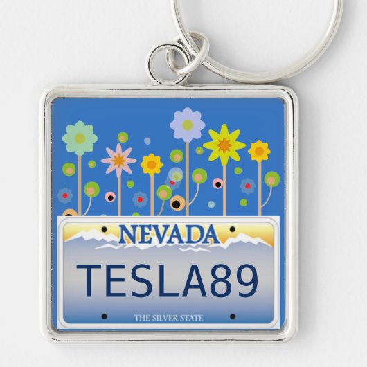 Nevada licence bord sleutelhanger (Voorkant)