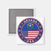 Nevada Magneet (Voorkant / Achterkant)