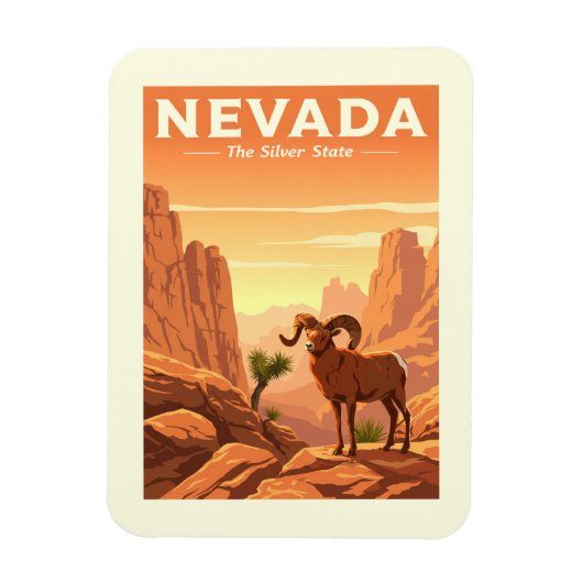  Nevada Magneet (Verticaal)