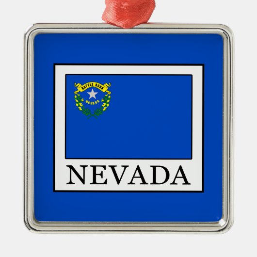 Nevada Metalen Ornament (Voorkant)