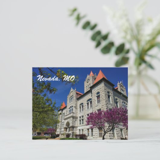 Nevada, MO, briefkaart (Staand voorkant)