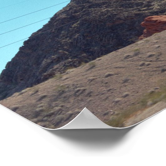 Nevada Mountains Poster (Hoek)