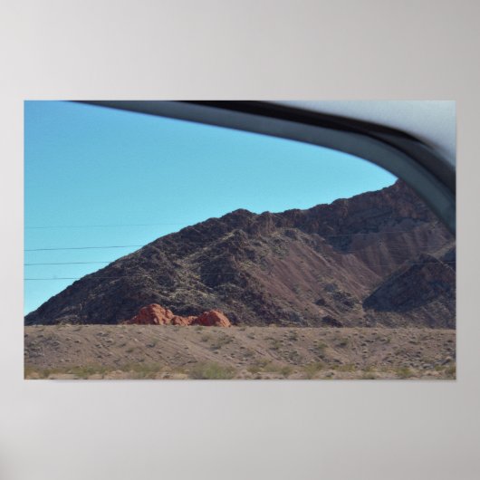 Nevada Mountains Poster (Voorkant)