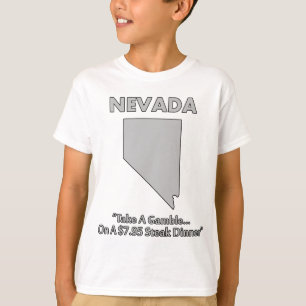 Nevada - Neem een kans... op een diner van $7.95 T-shirt