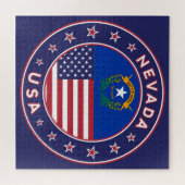 Nevada, Nevada-telefoonzaak, Nevada-sticker, Legpuzzel (Horizontaal)