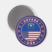 Nevada, Nevada-telefoonzaak, Nevada-sticker, Magneet (Voorkant / Achterkant)