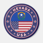 Nevada, Nevada-telefoonzaak, Nevada-sticker, Magneet (Voorkant)