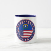 Nevada, Nevada-telefoonzaak, Nevada-sticker, Mok (Midden)