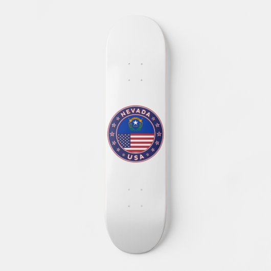 Nevada, Nevada-telefoonzaak, Nevada-sticker, Persoonlijk Skateboard (Voorkant)