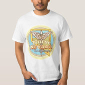 Nevada Nurse Caduceus  T-shirt (Voorkant)