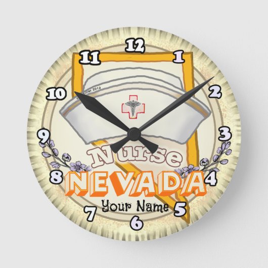 Nevada Nurse Ronde Klok (Voorkant)