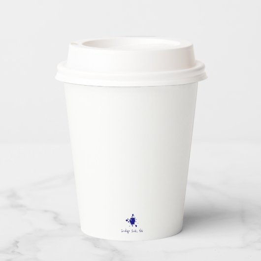 Nevada Painted Desert Papieren Bekers (Achterkant)