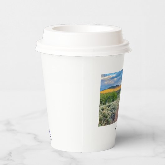 Nevada Painted Desert Papieren Bekers (Rechts)