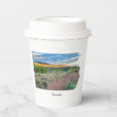 Nevada Painted Desert Papieren Bekers (Voorkant)