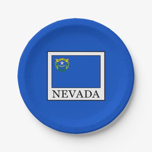 Nevada Papieren Bordje (Voorkant)