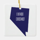 Nevada Persoonlijke kerstversiering Keramisch Ornament (Voorkant)