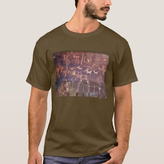 Nevada petroglyph shirt (Voorkant)