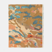 Nevada Plateau Geological Fleece Deken (Voorkant)