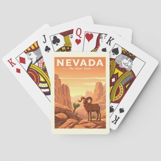 Nevada Pokerkaarten (Achterkant)