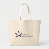 Nevada Poppen Logo Bag Grote Tote Bag (Voorkant)