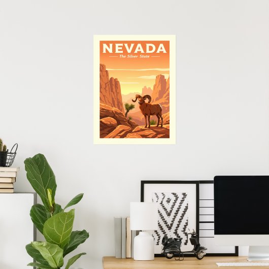  Nevada Poster (Thuiskantoor)