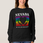 Nevada Pride Flag Pride Month LGBTQ Flag LGBT Comm Trui (Voorkant)