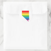 nevada pride . ronde sticker (Tas)