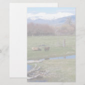Nevada Ranch Landscape Briefpapier (Voorkant / Achterkant)