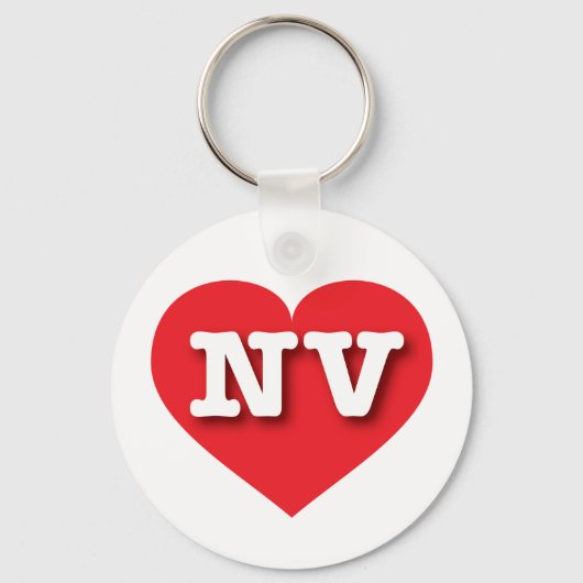 Nevada Red Heart - Big Love Sleutelhanger (Voorkant)