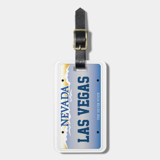 Nevada-reiziger Bagagelabel (Voorkant verticaal)