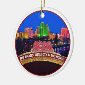 NEVADA Reno Keramisch Ornament (Links)