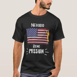 Nevada Reno Mormon LDS Mission Missionary T-shirt