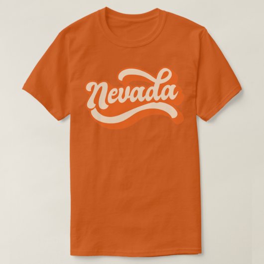 Nevada Retro T-shirt (Design voorkant)