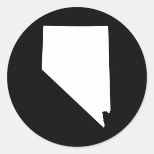 Nevada Ronde Sticker