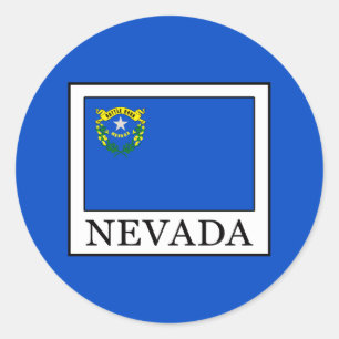 Nevada Ronde Sticker
