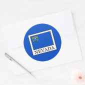 Nevada Ronde Sticker (Envelop)
