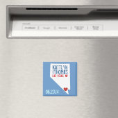 Nevada Save the Date - stad Magneet (Insitu (Vaatwasser))