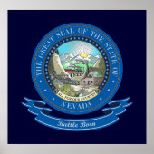 Nevada Seal Poster (Voorkant)