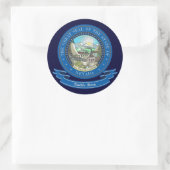Nevada Seal Ronde Sticker (Tas)